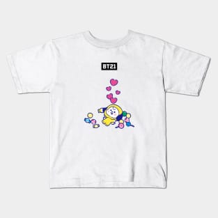 bt21 bts exclusive design 102 Kids T-Shirt